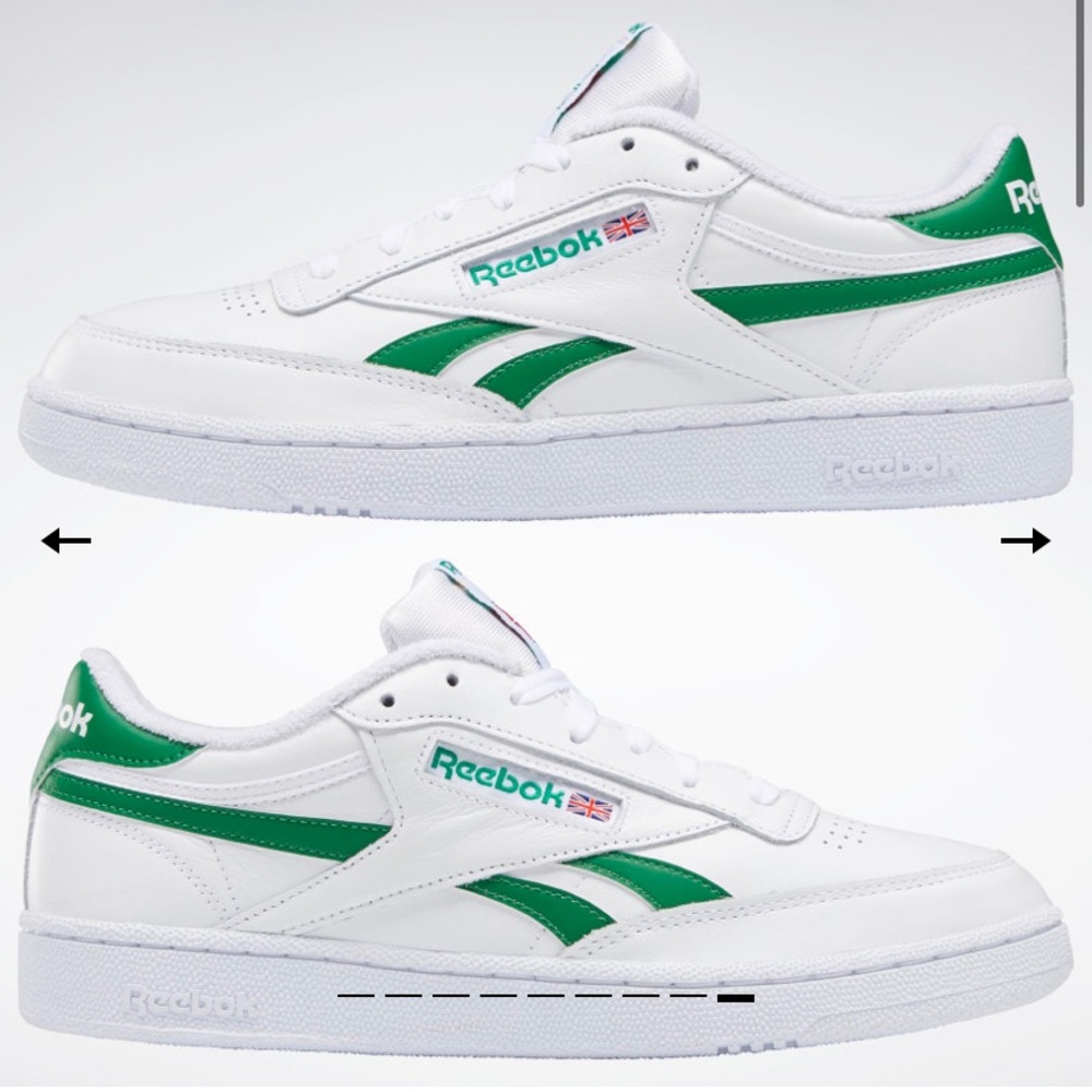 Reebok Club C Revenge Green White
